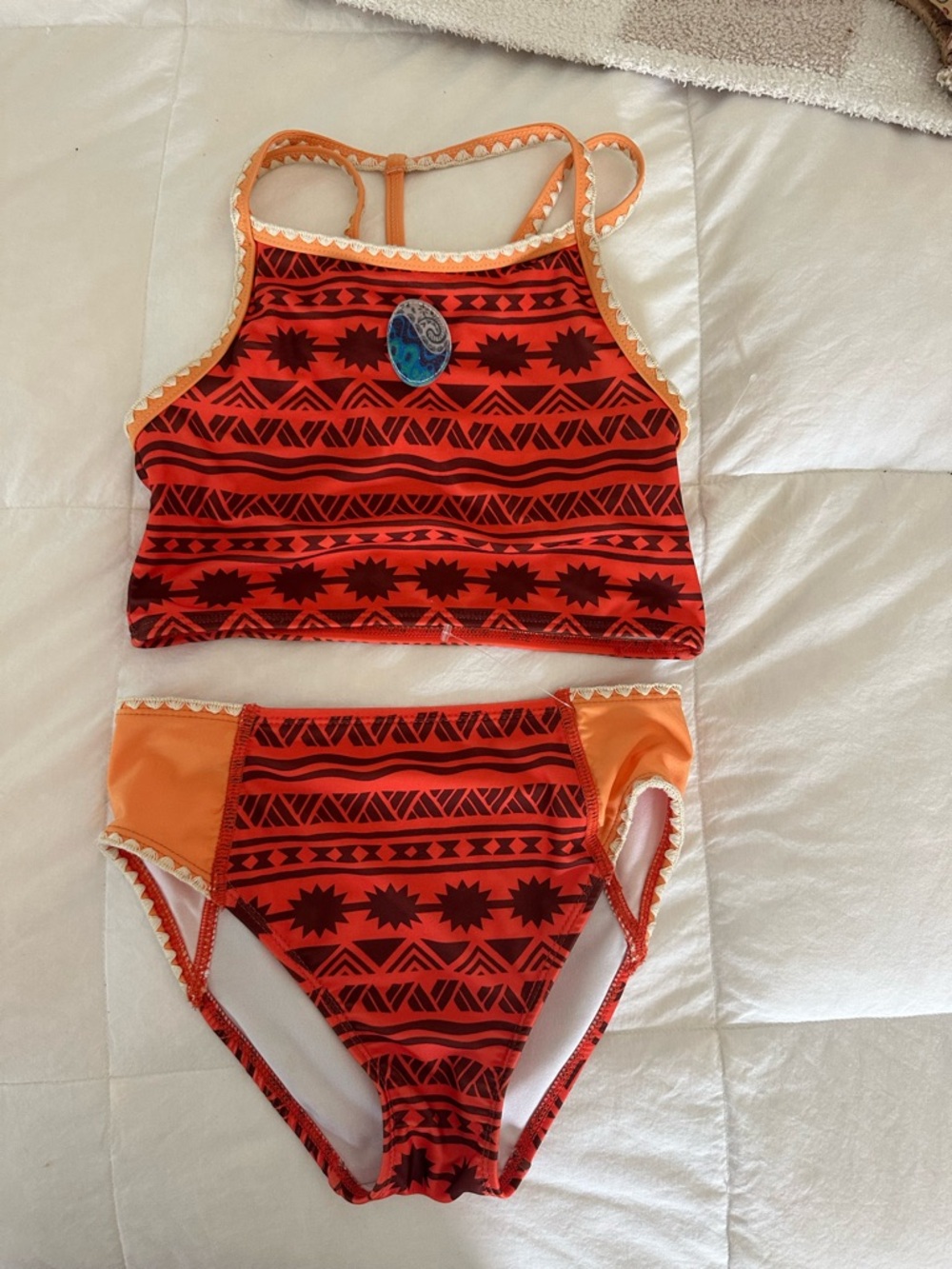 Disney moana Tankini Set. Moana swim 2 piece.   Boho swim 2 piece.